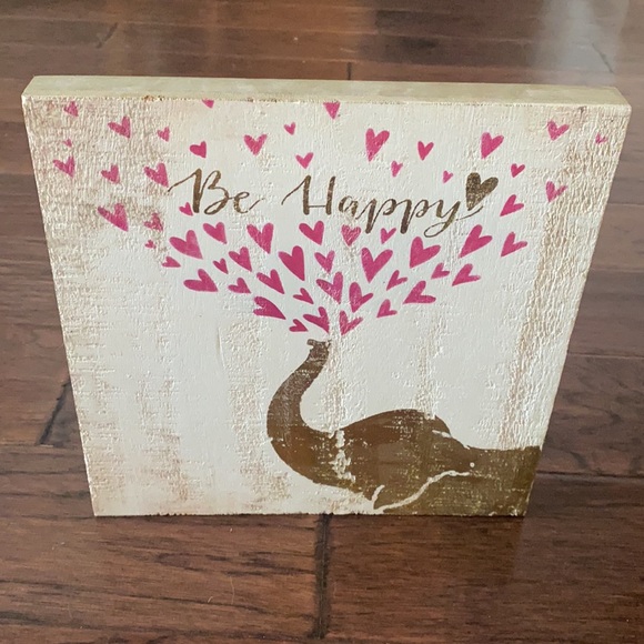 Wood canvas decoration - Picture 2 of 3